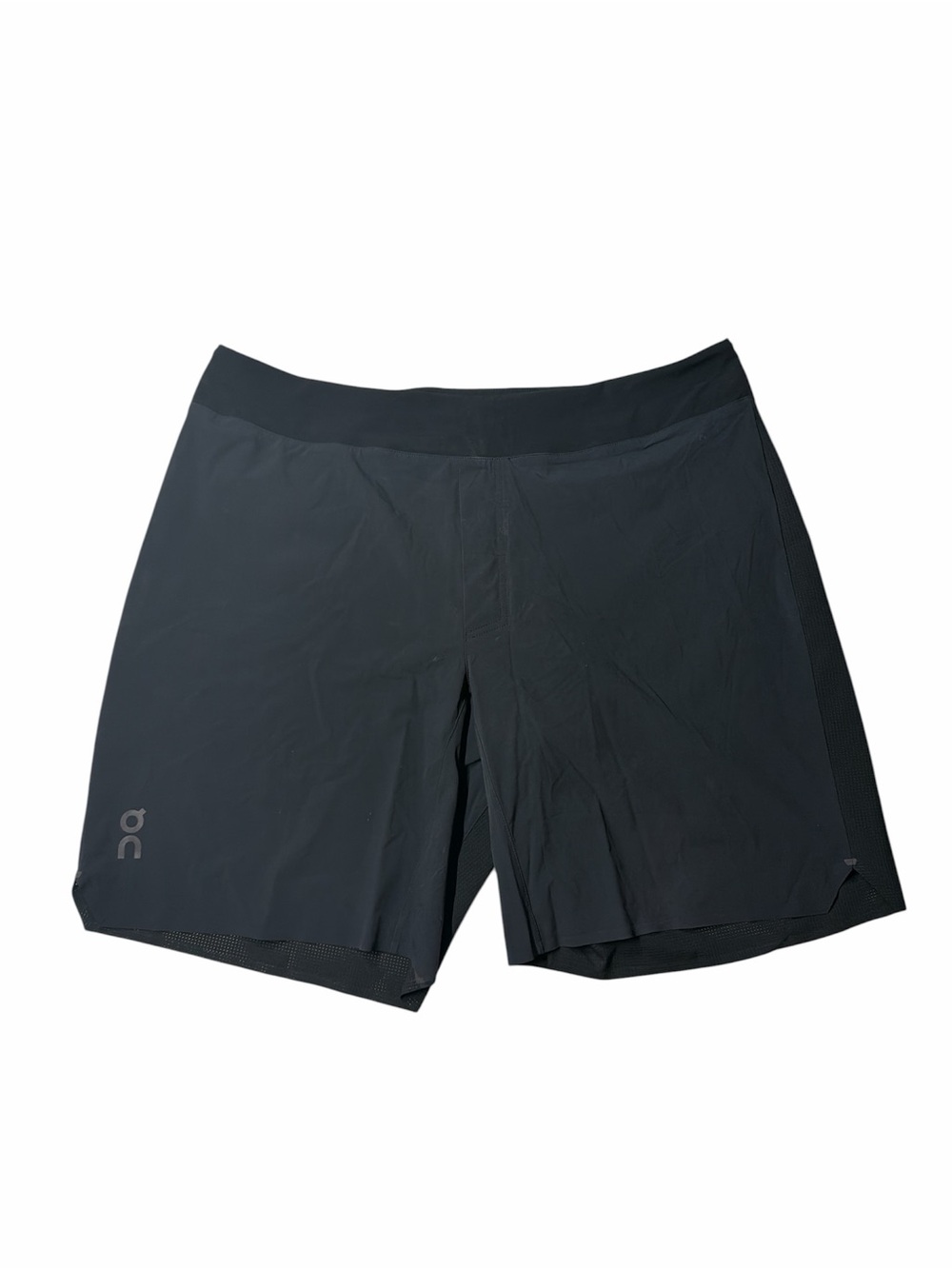 On Running Men’s Performance Running Shorts 2XL Black Lined Zip Pocket